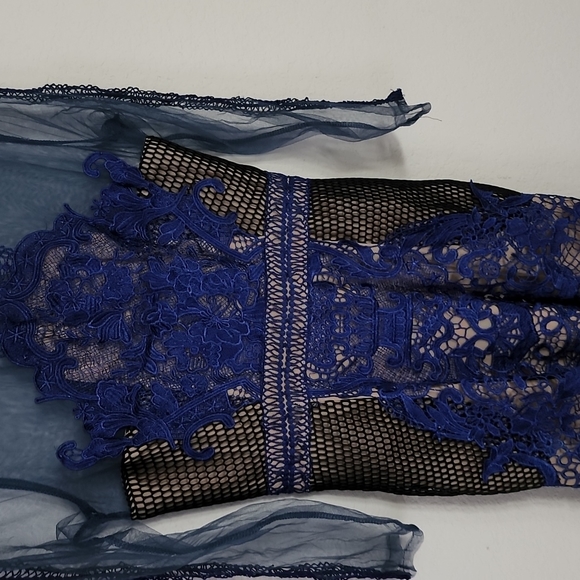 Lady ribbon lace dress - Picture 3 of 6